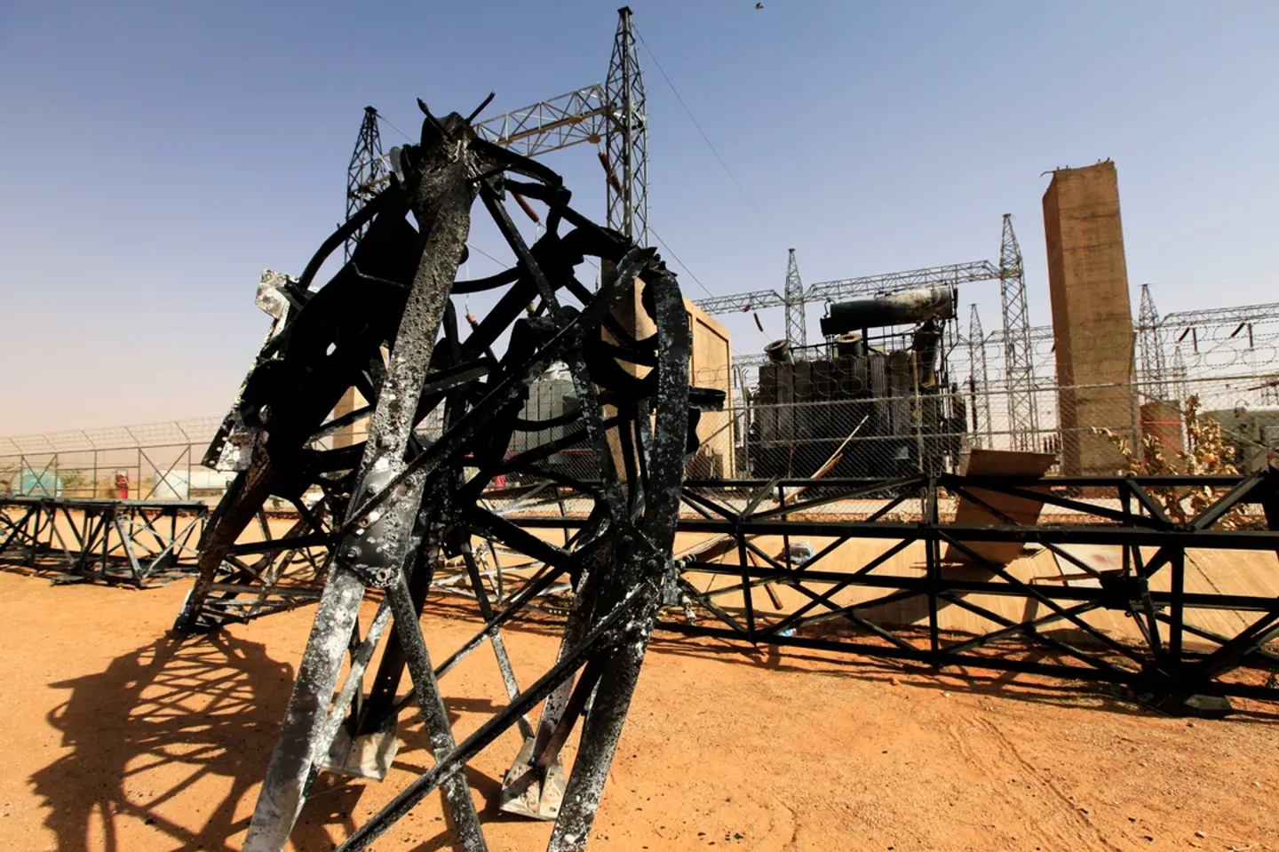 Drones hit paramilitary sites in west Sudan: witnesses