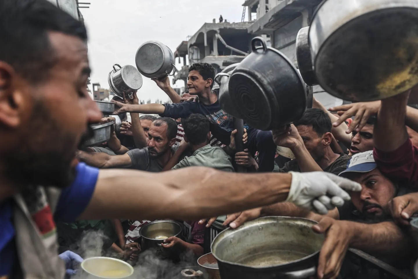 Gaza pa ushqim, Programi Botëror i Ushqimit: Rezervat mbaruan, bllokada vazhdon
