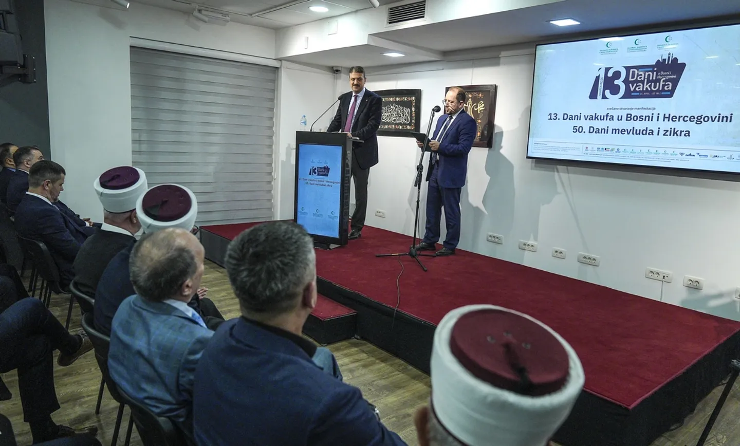 Aksu u Mostaru: Obnovljeni vakufi su poklon Republike Turkiye narodu Bosne i Hercegovine