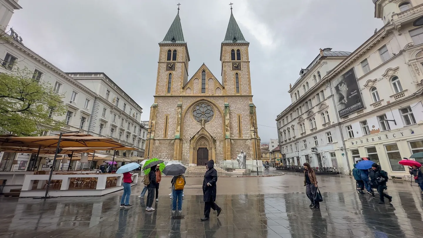 Zvona sa Sarajevske katedrale povodom sahrane pape Franje