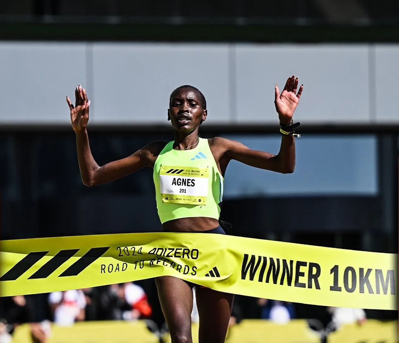 La Kenyane Ngetich bat le record du monde du 10 km réservé aux femmes