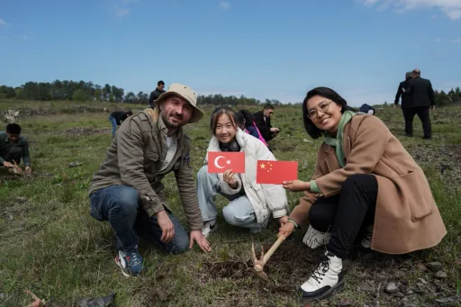 Türkiye és Kína 10.000 facsemete ültetésével erősíti barátságát