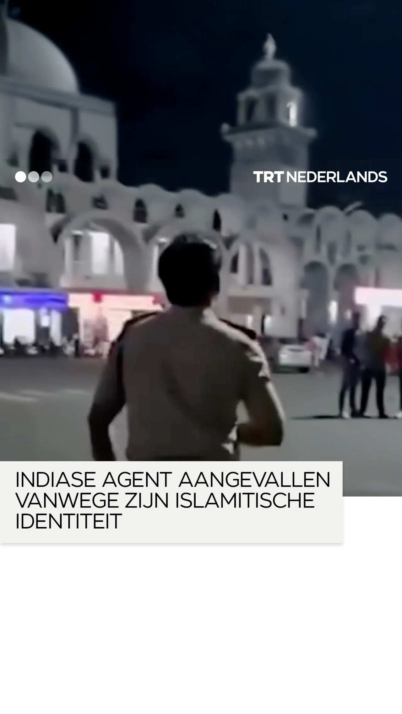 Indiase moslim agent geslagen over religieuze identiteit tijdens dienst