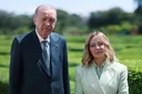 Il Presidente Erdogan al telefono con la premier italiana Giorgia Meloni