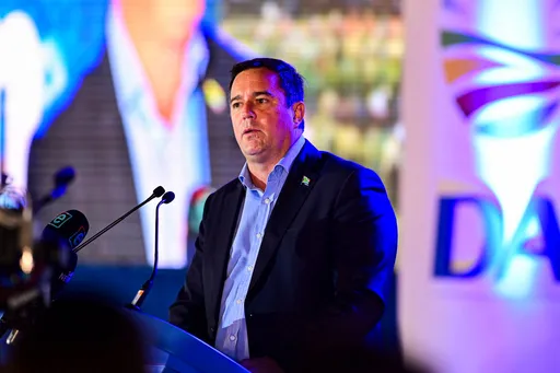 South Africa coalition partner leader Steenhuisen steps aside