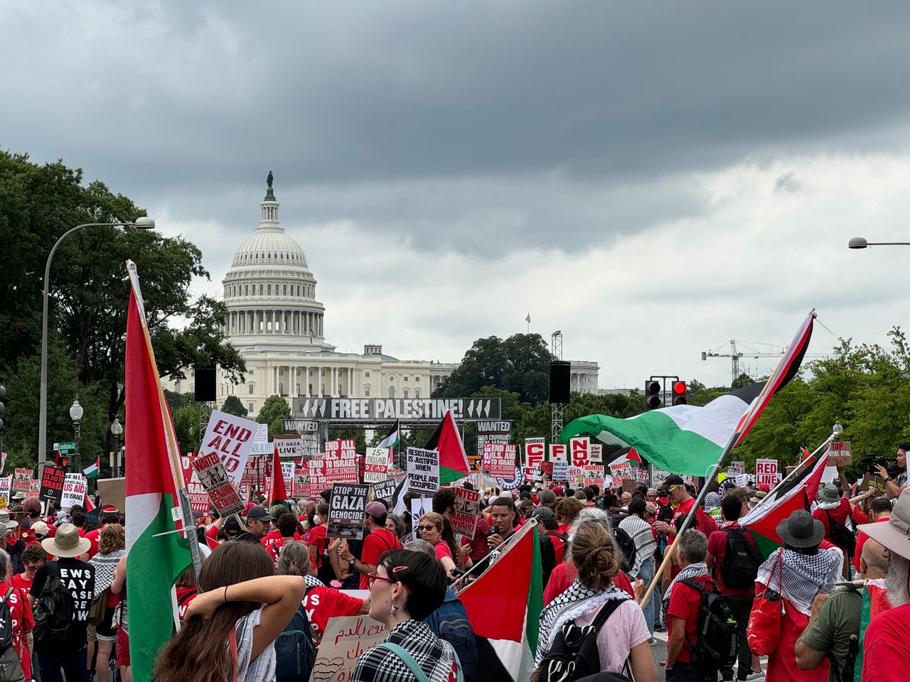 200+ groups plan massive rally in US capital as Trump admin ...