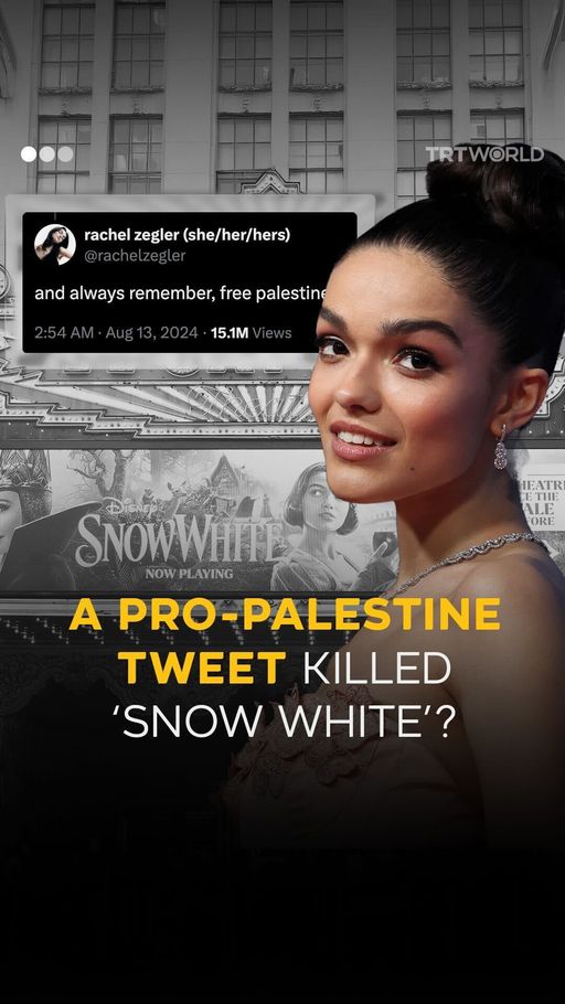 Critics blame proPalestinian actress for film's failure TRT World