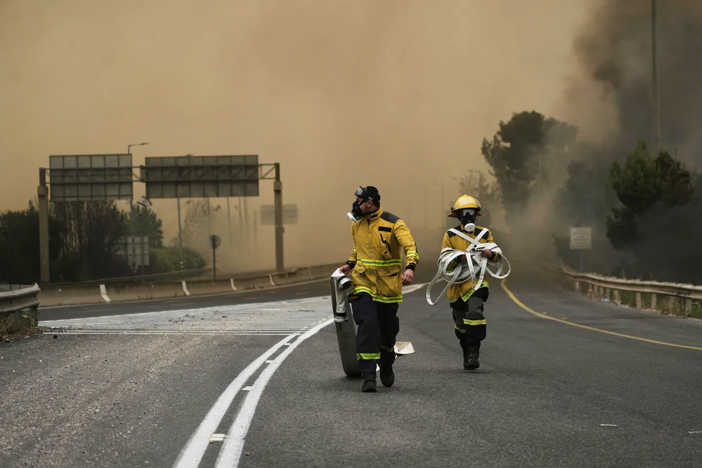 Schwere Waldbrände wüten bei Jerusalem