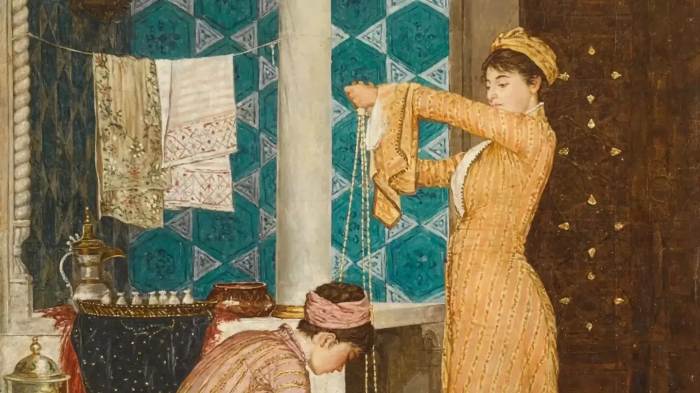 Pintura de Osman Hamdi Bey vendida por 1 milhão de libras em leilão em Londres