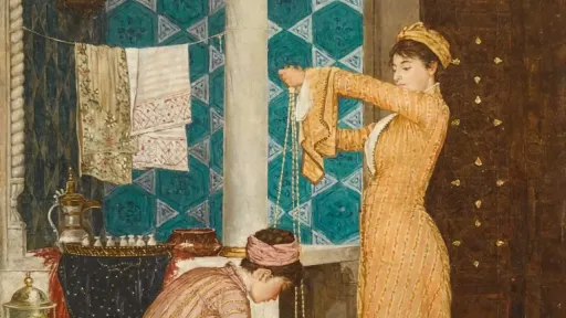 Pintura de Osman Hamdi Bey vendida por 1 milhão de libras em leilão em Londres