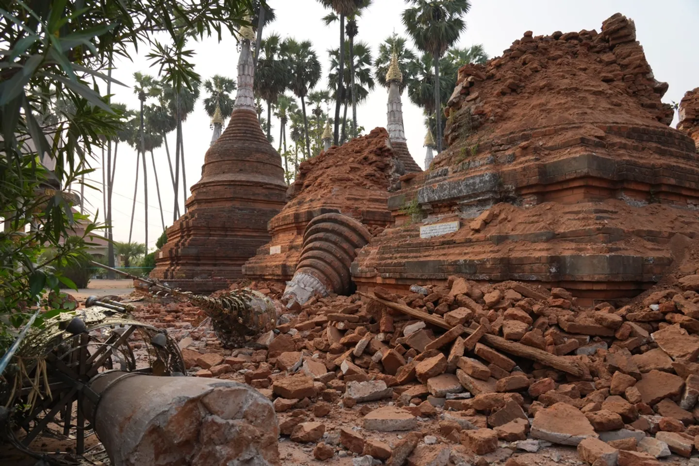Earthquake severely devastates Myanmar’s ancient landmarks