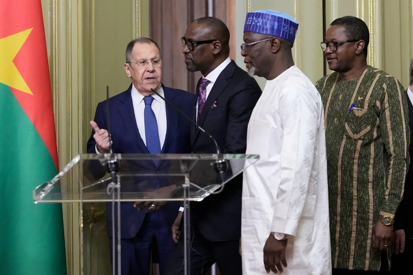 Russia vows more military support for Burkina Faso, Niger, Mali