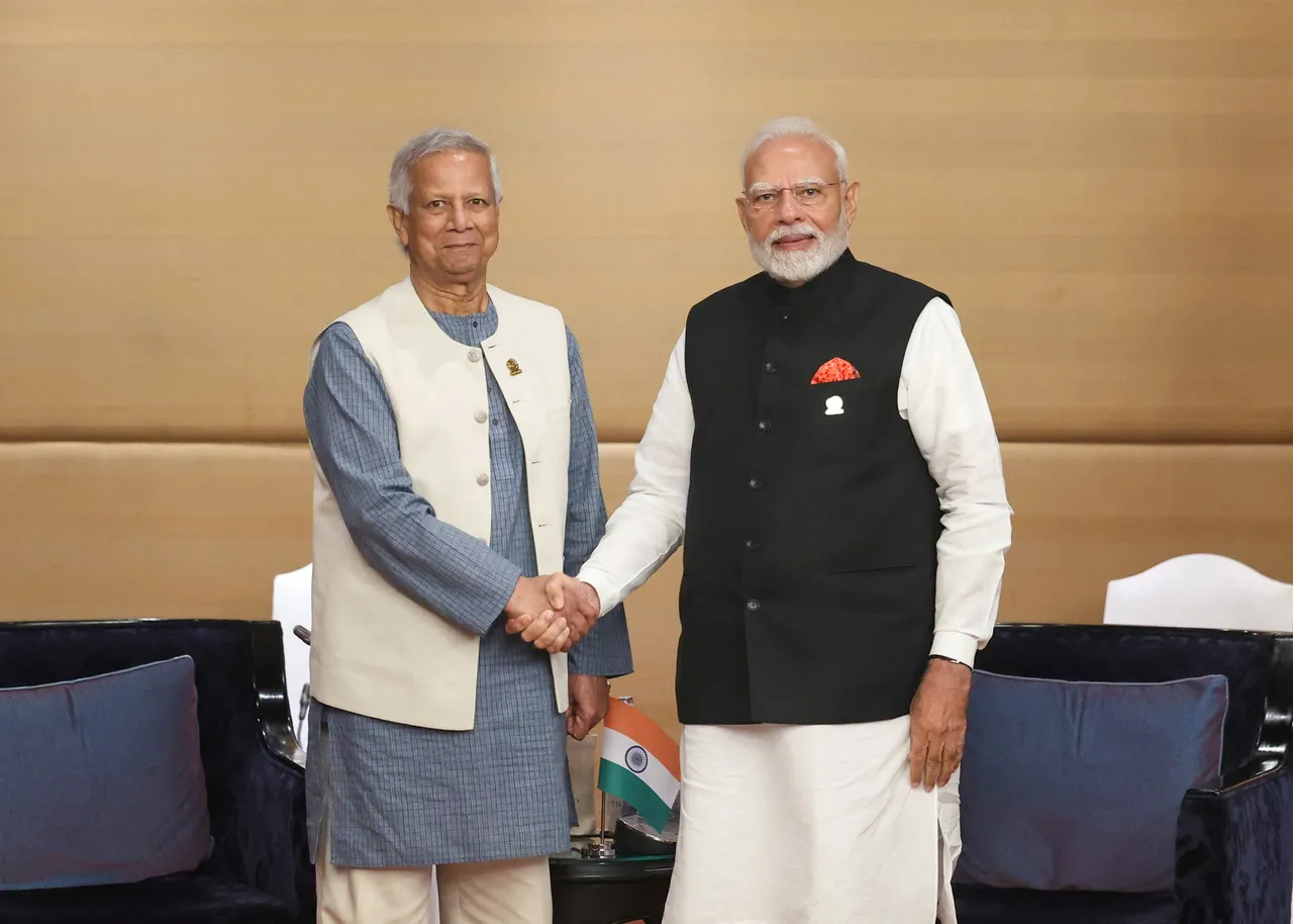 India's Modi meets Bangladesh's Yunus for the first time since revolution