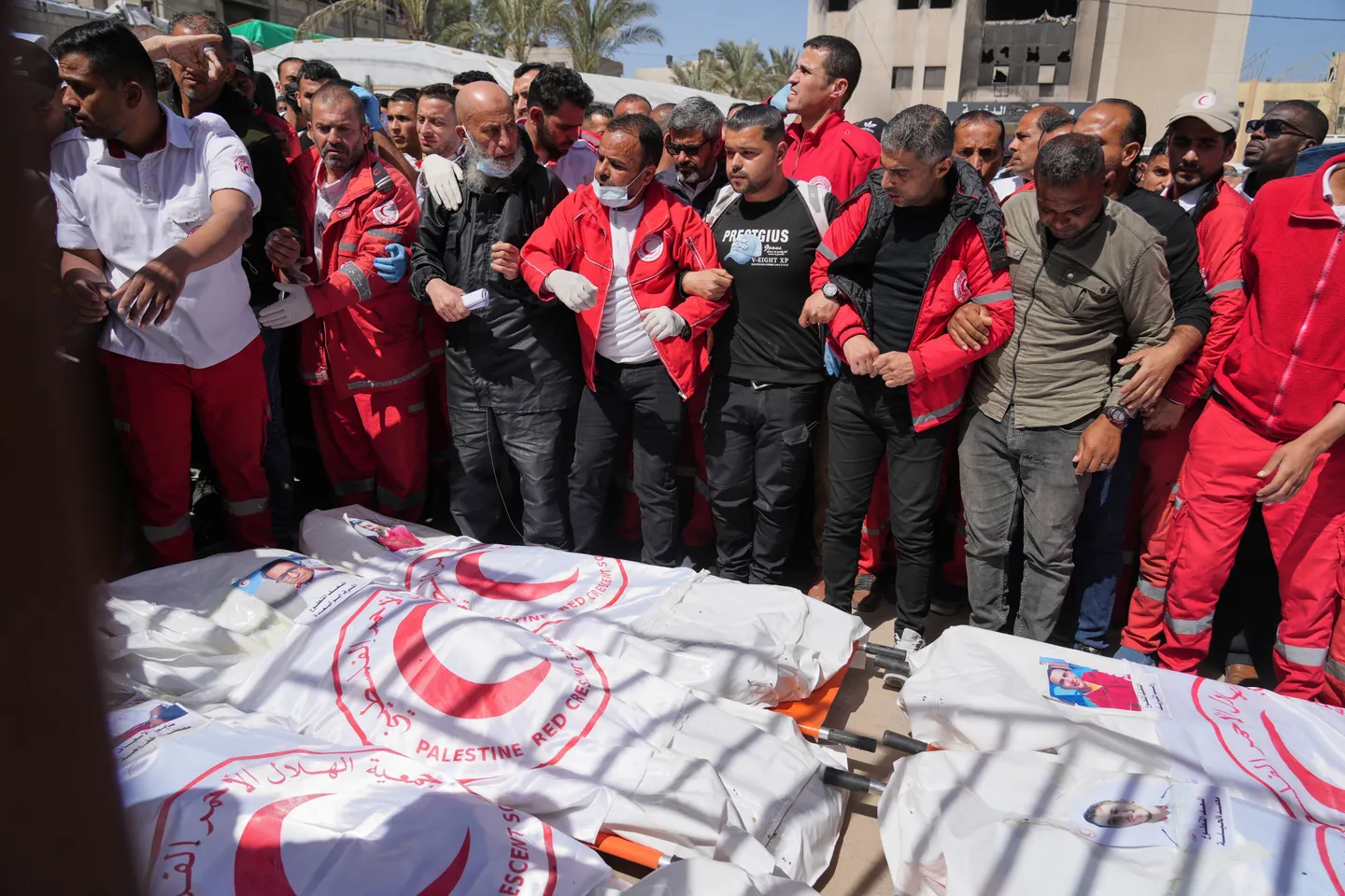 Pedeseti zdravstveni radnik Crvenog polumjeseca Palestine ubijen u Gazi od početka rata