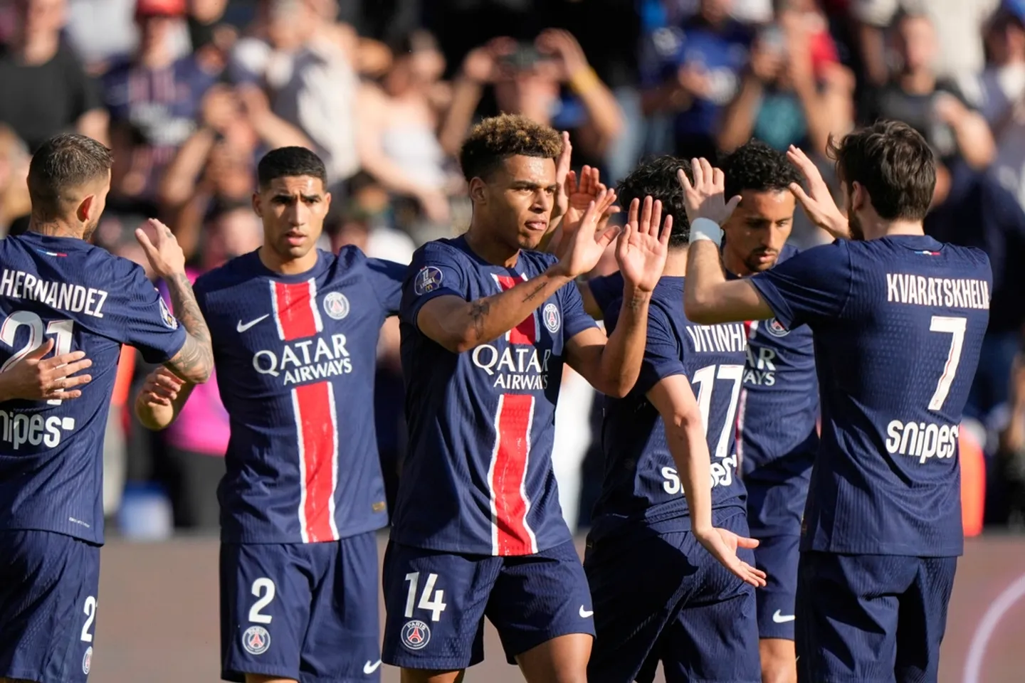 Ligue 1 : Le PSG sacré champion de France pour la 13è fois