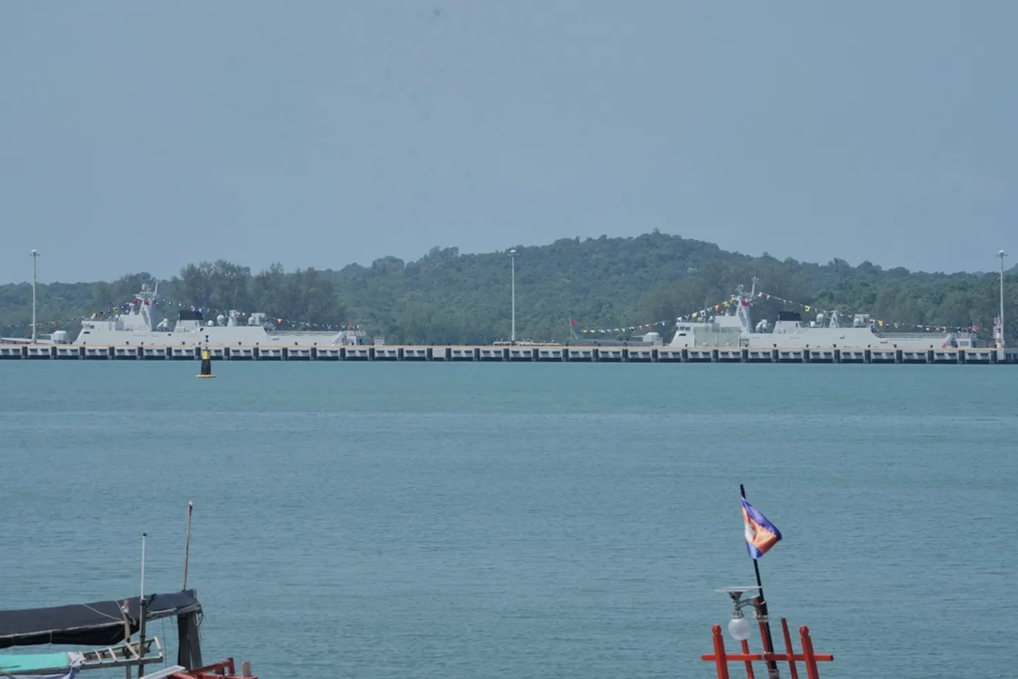 China and Cambodia conduct joint military drills at expanded naval base