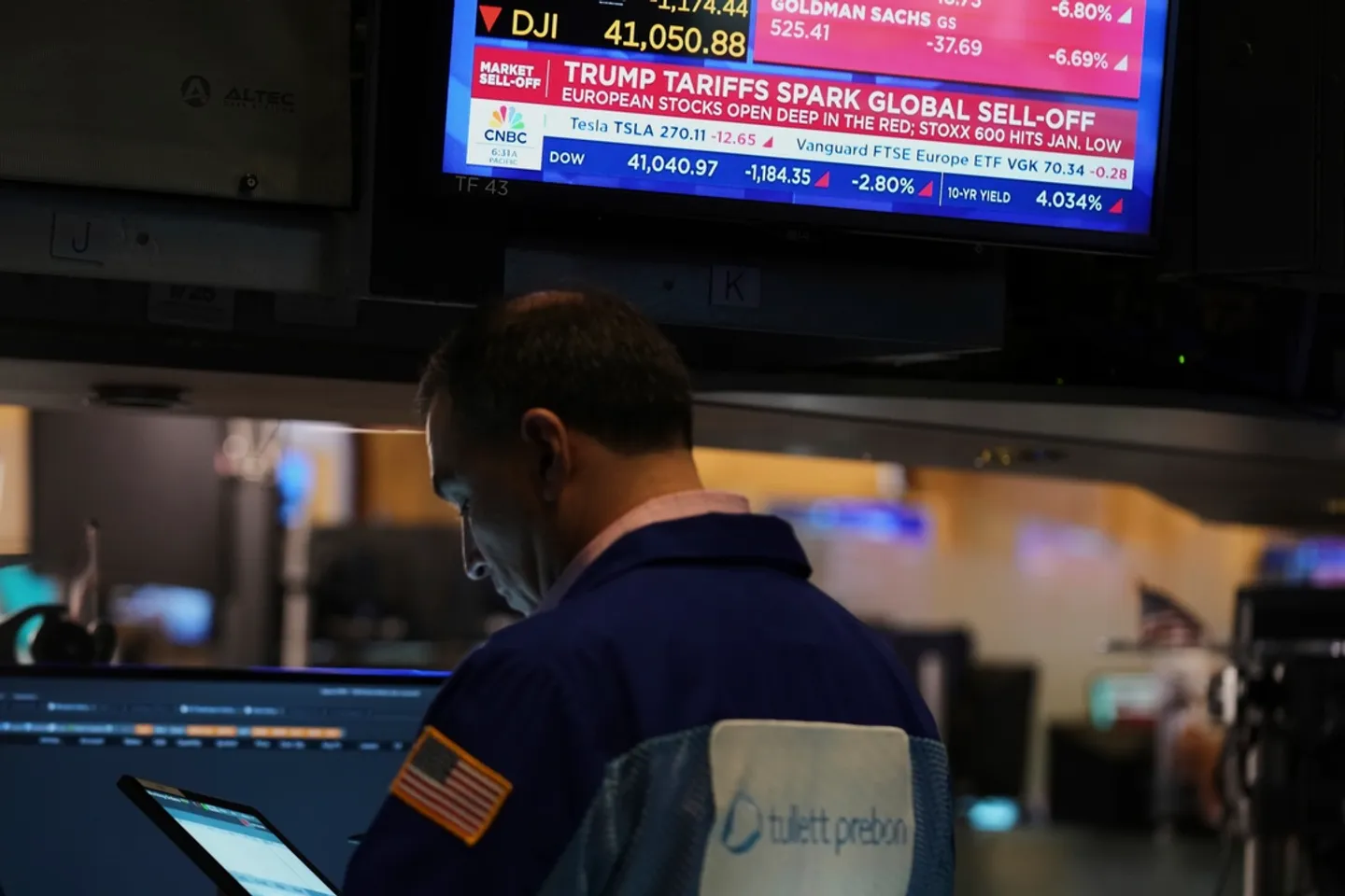 Panic engulfs global markets as China hits back at Trump's tariffs