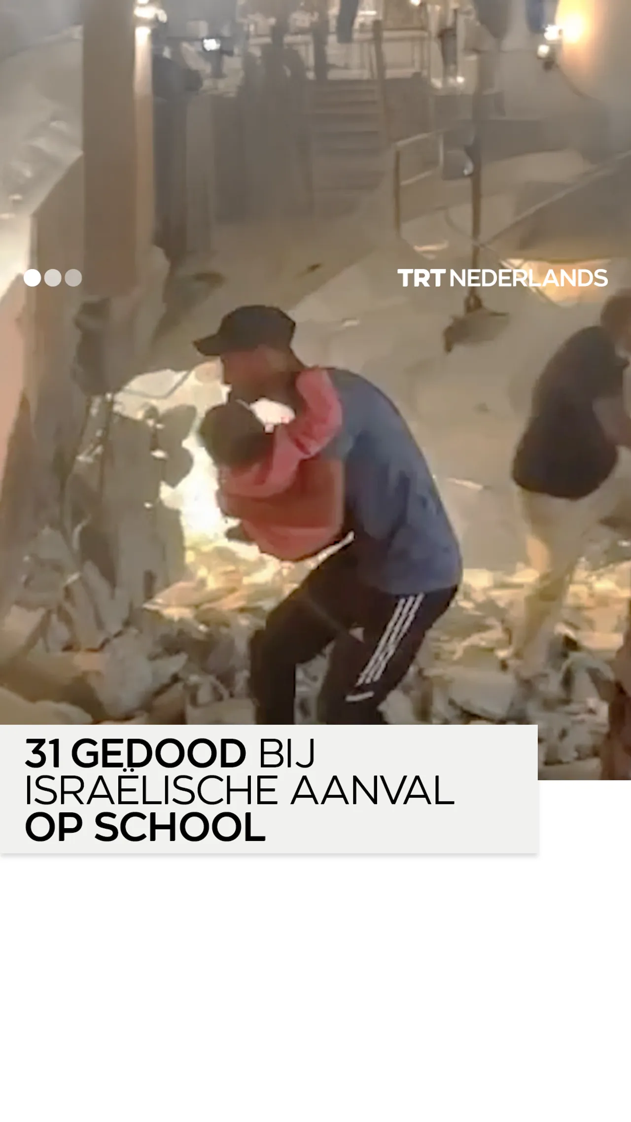 Israëls bloedbaden gaan door in de schuilkelders in Gaza