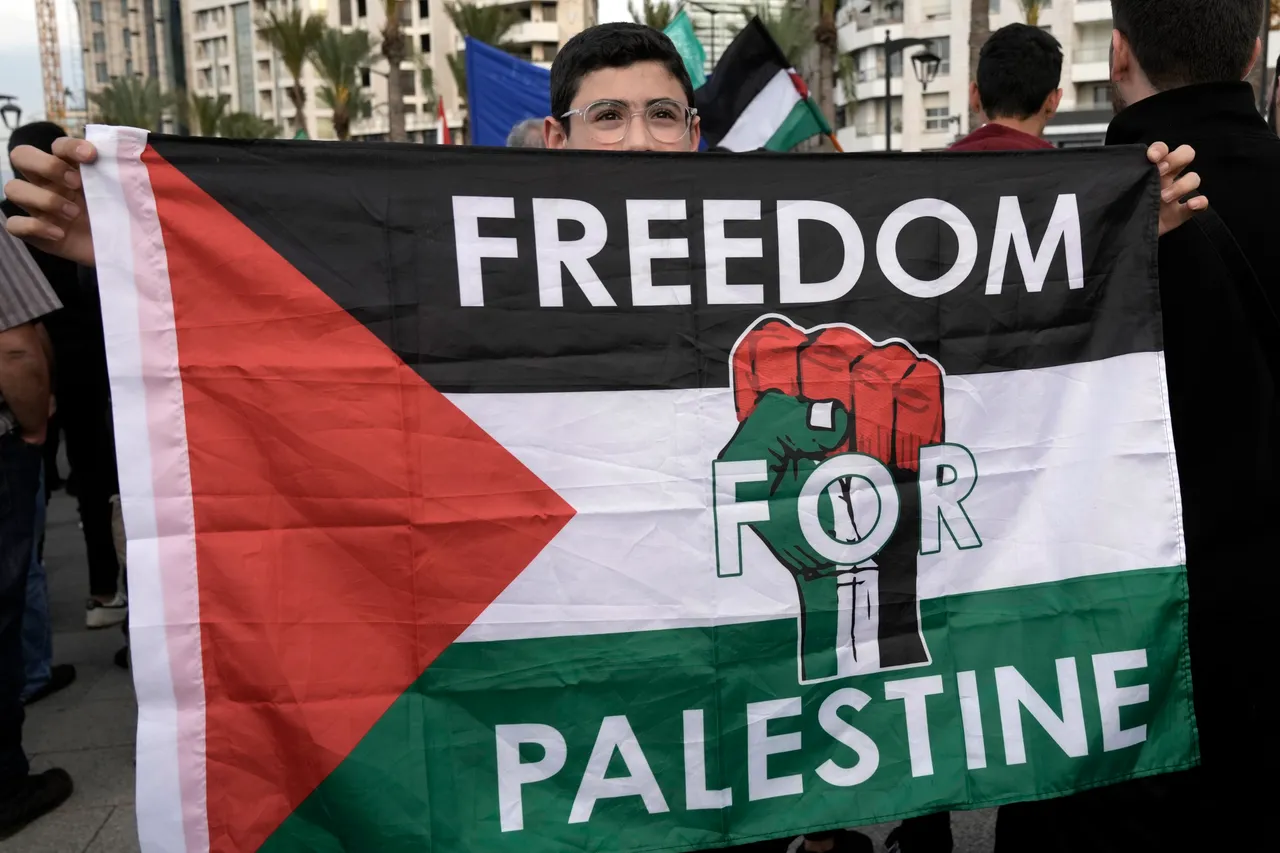 In pictures: Tens of thousands protest in 'global strike for Gaza'