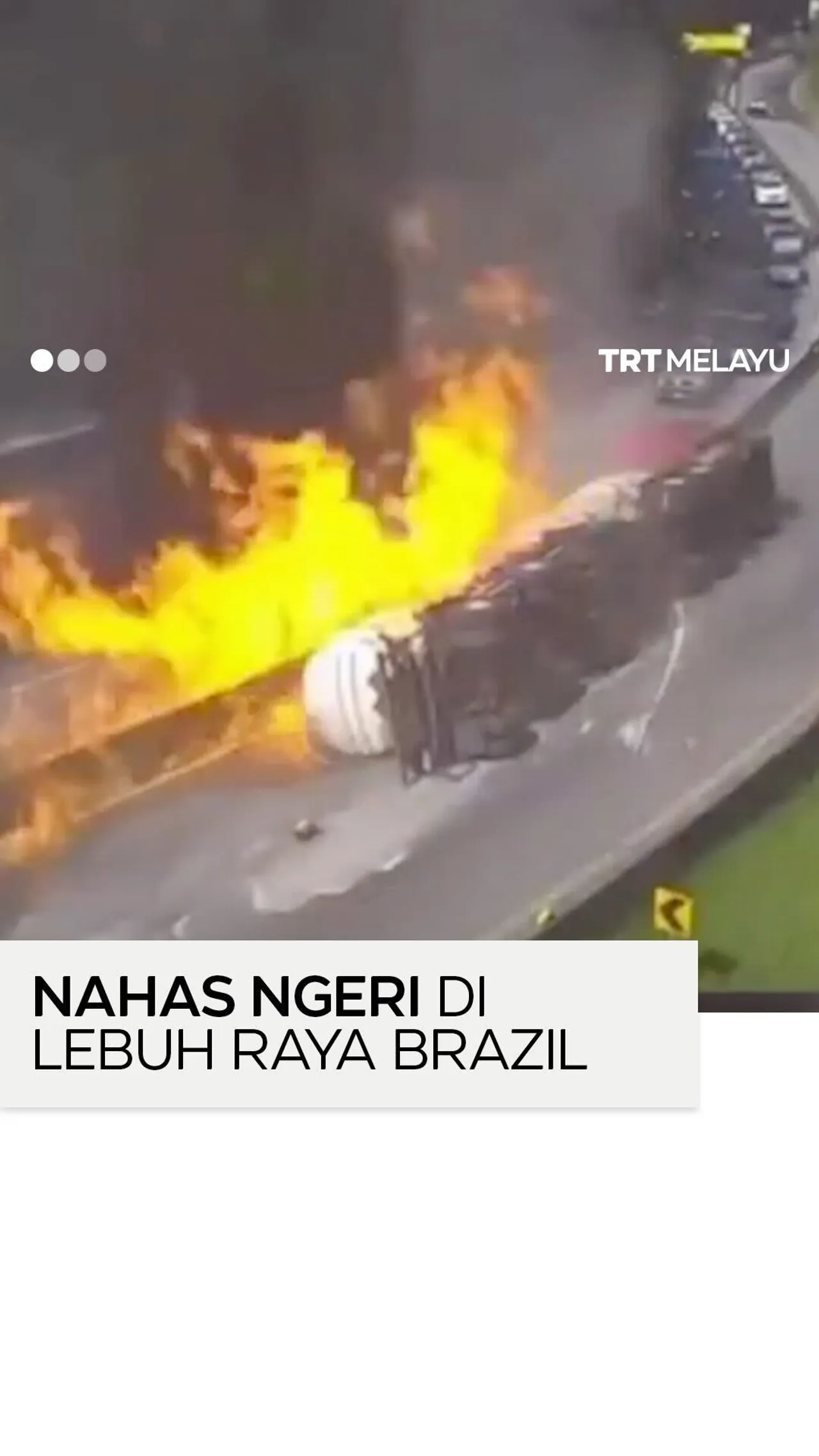 Nahas ngeri di lebuh raya Brazil