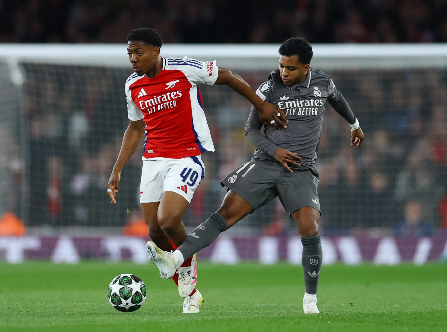 Real Madrid ta saka farashin sayar da Rodrygo ga Arsenal ko Man City