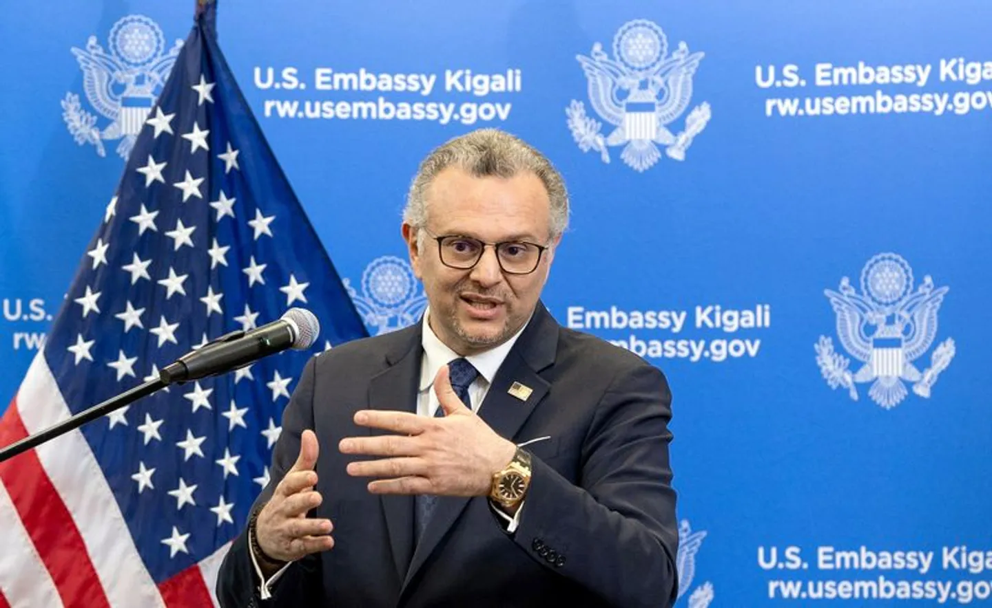 US official 'receives' draft texts on peace deal from DRC, Rwanda