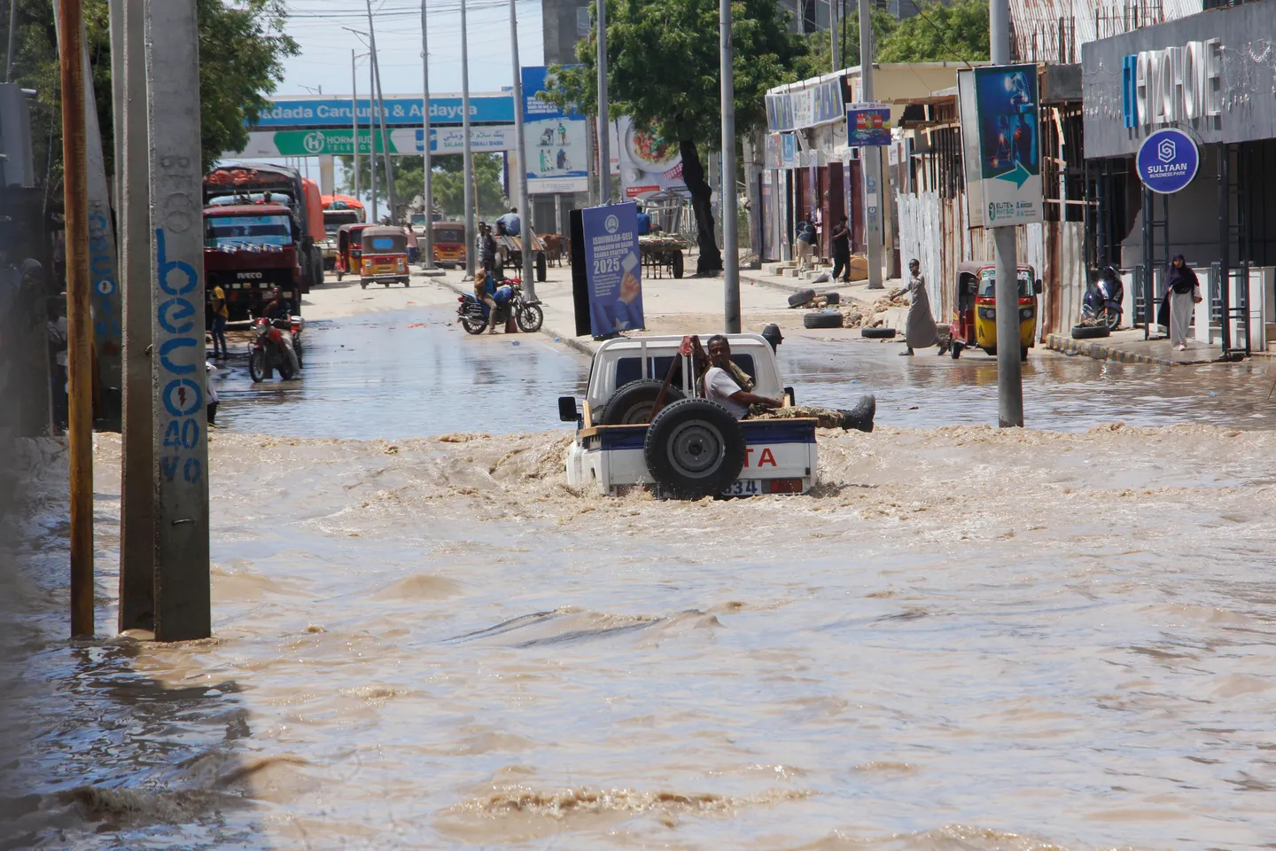 Mvua kubwa yaleta uharibu Mogadishu, Somalia