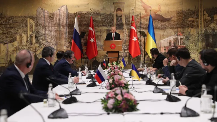 Erdogan satisfeito com proposta de Putin para retomar as negociações de paz em Istambul