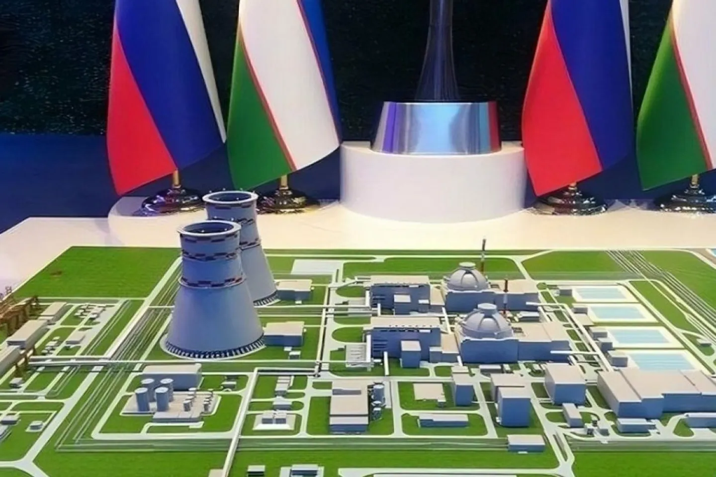 «Росатом» приступил к строительству узбекской АЭС