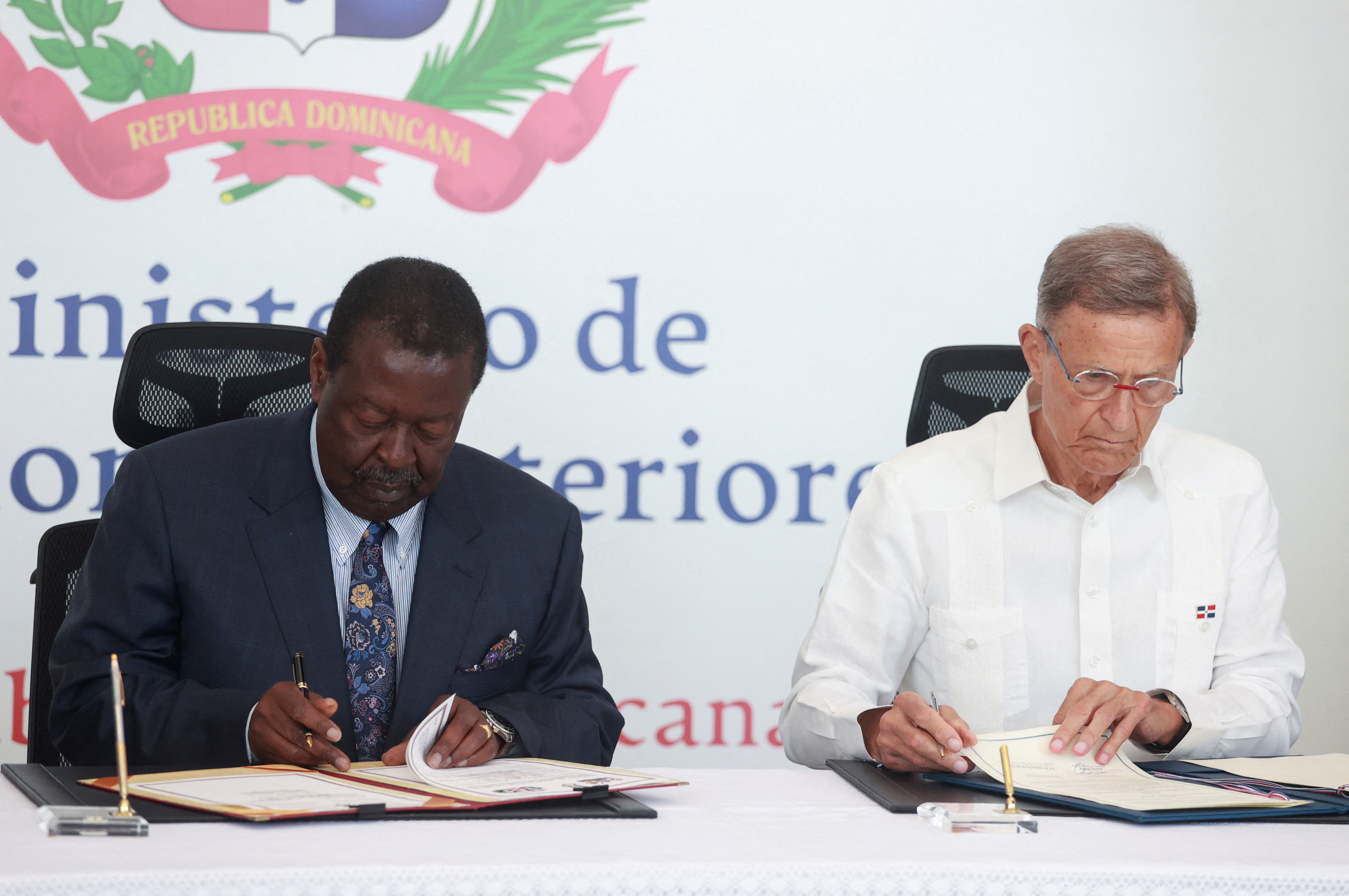 Kenya, Dominican Republic sign deal on medical evacuation for Haiti mission