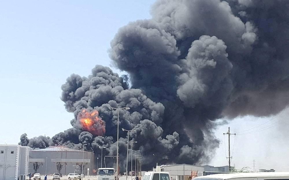 Drone attacks cut power across Sudan's Khartoum state
