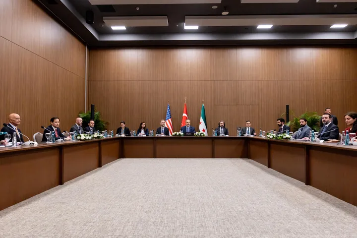 Turkish, Syrian foreign ministers, US secretary of state hold trilateral meeting in Antalya