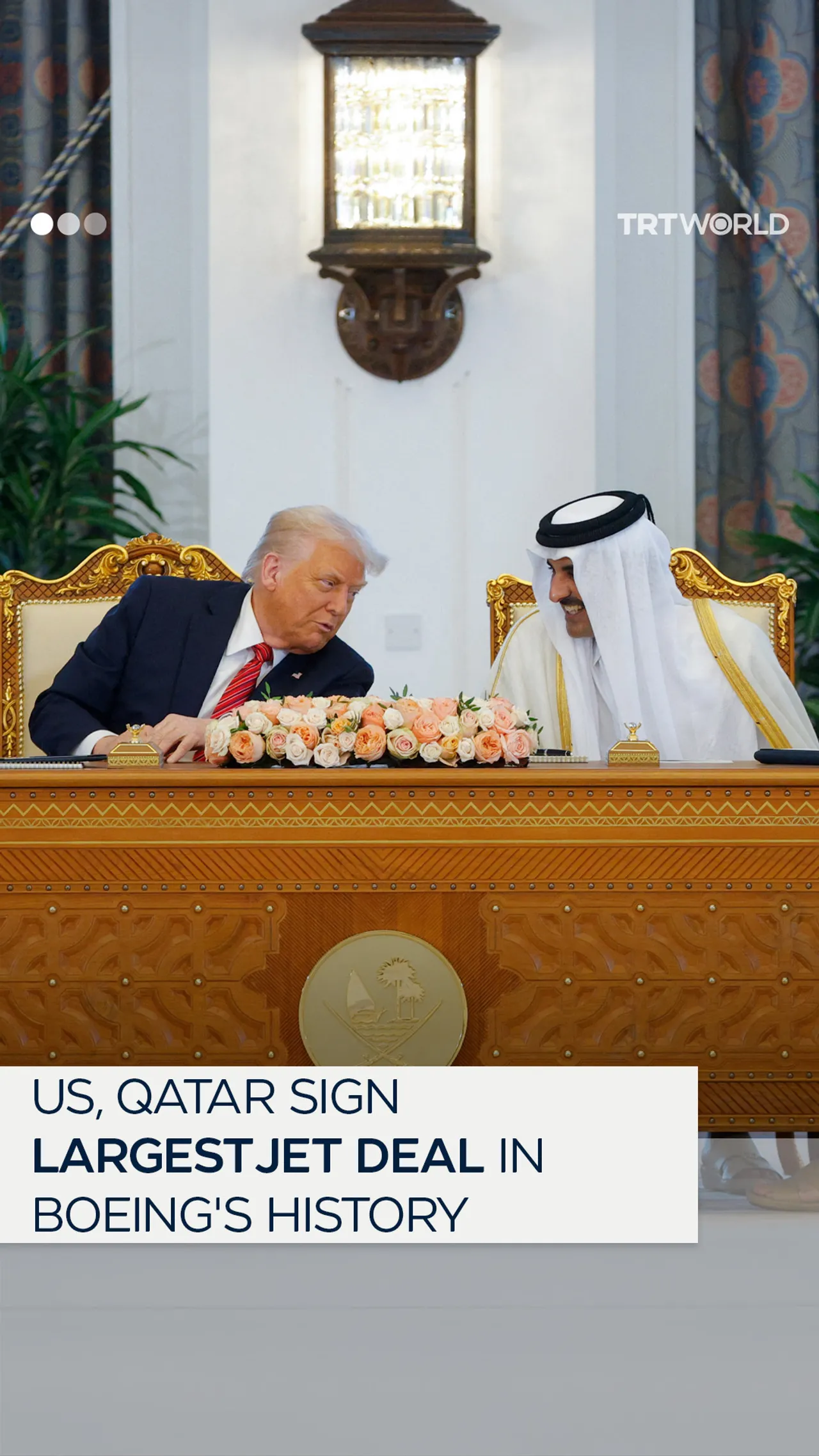 US and Qatar sign colossal $200B Boeing jet deal