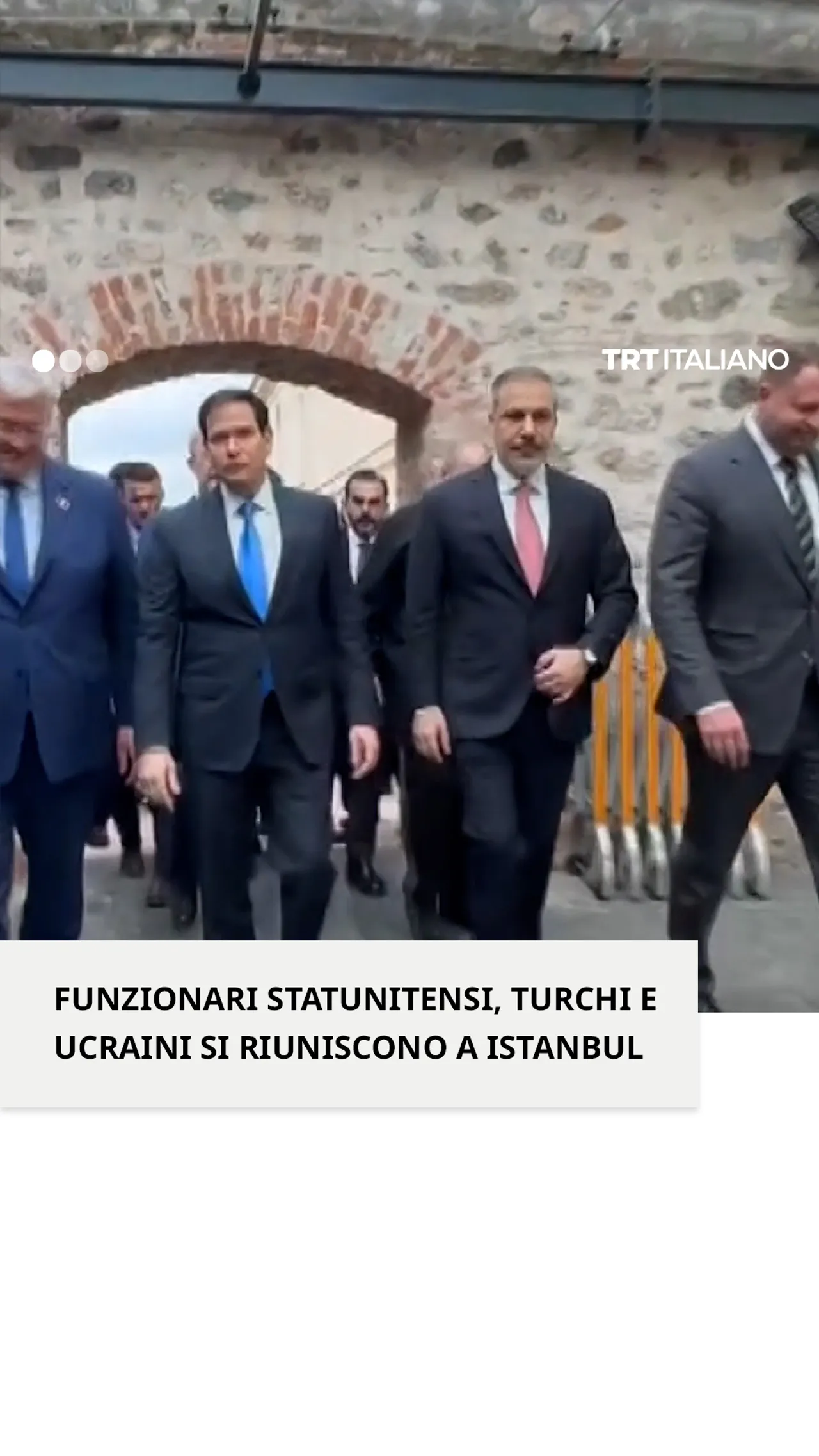 Il vertice trilaterale tra Türkiye, Stati Uniti e Ucraina ad Istanbul