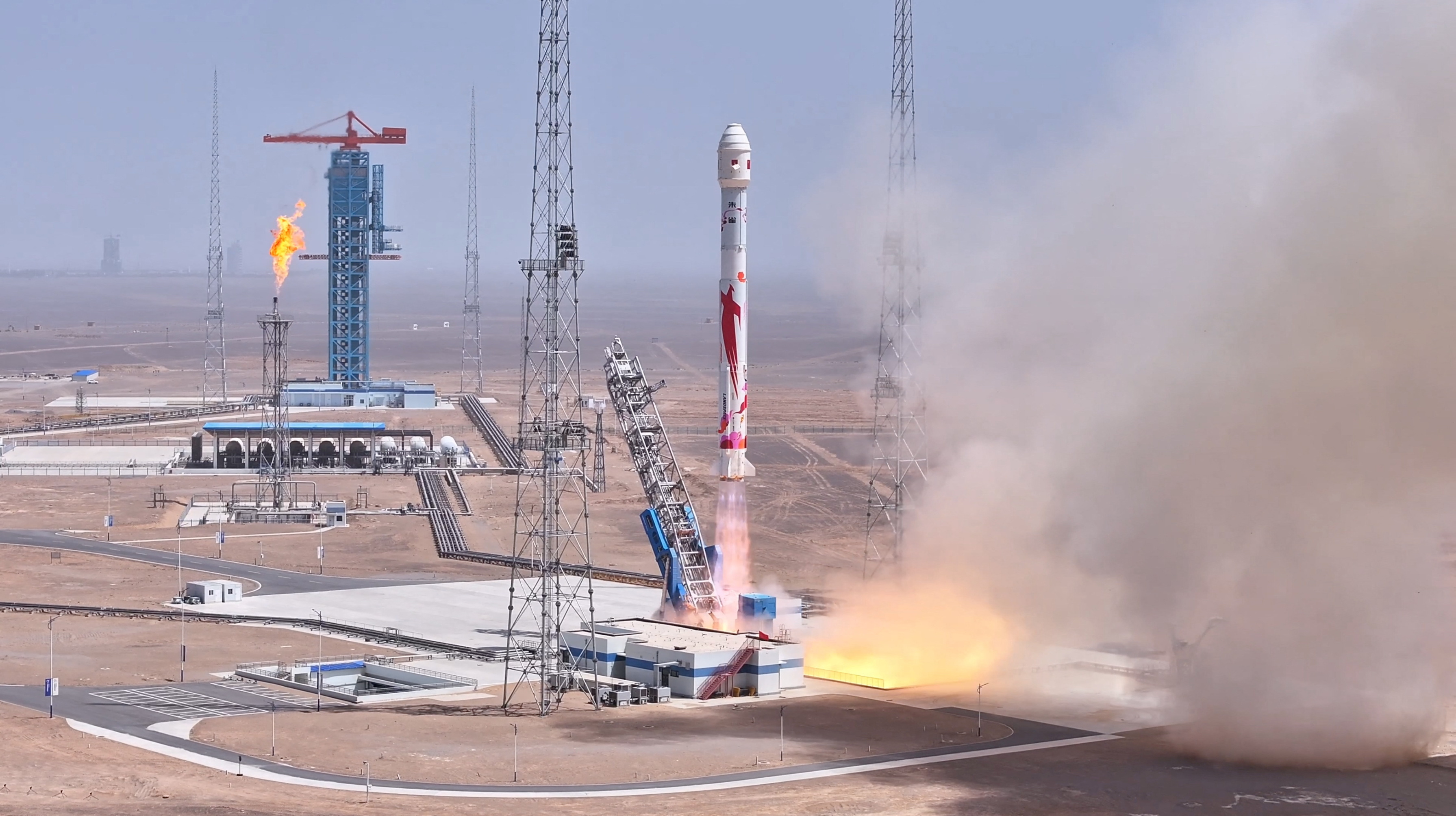 China's LandSpace launches improved methane-powered rocket, eyes reusability