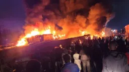 Un violent incendie ravage le marché de Gikomba, l'un des plus importants du Kenya