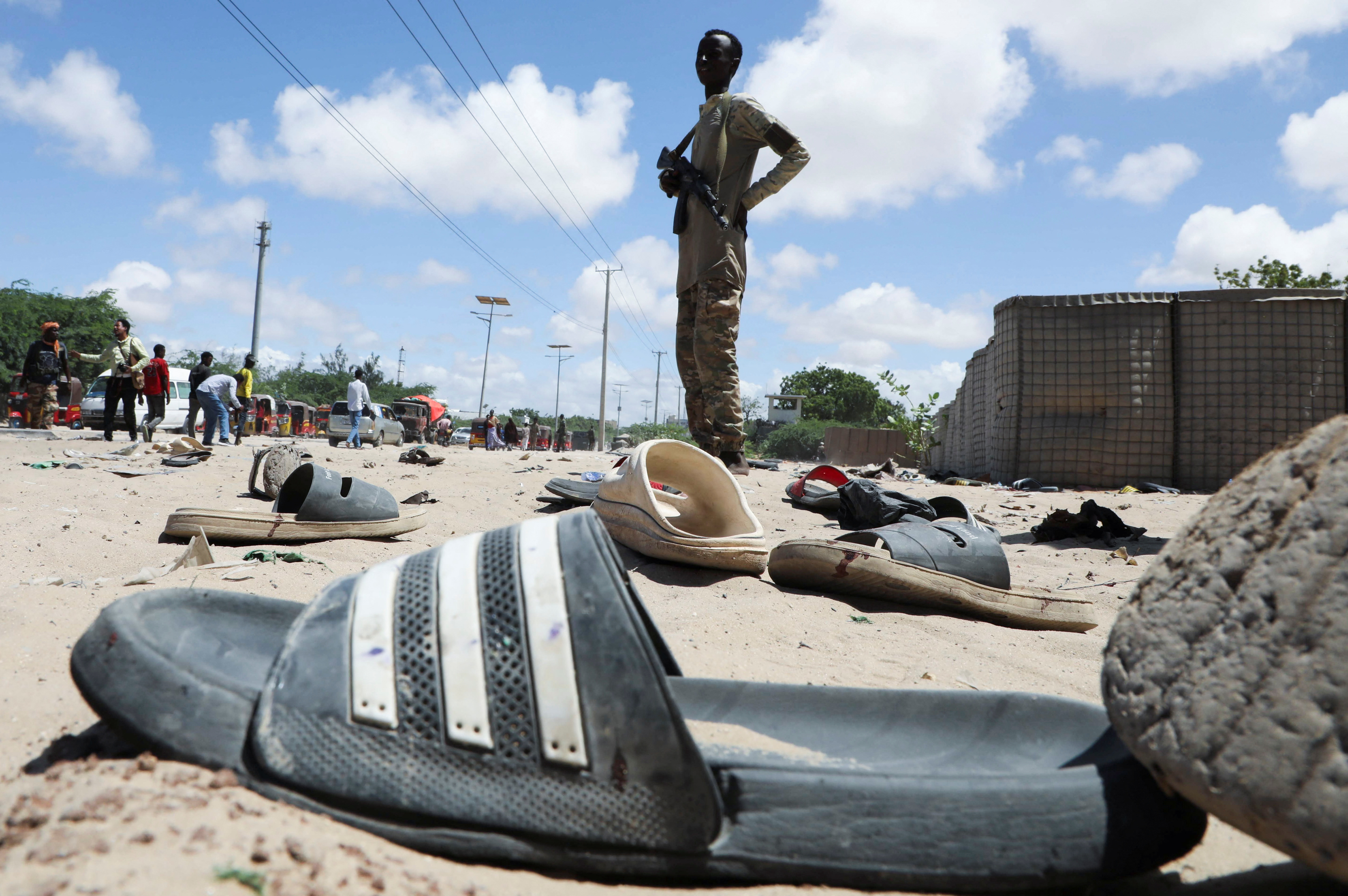 Deadly suicide bombing hits military facility in Somalia