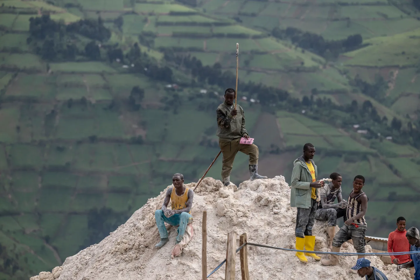 DRC's coltan miners dig for world's tech as peace eludes country