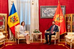 Presidenti i Malit të Zi pret në takim homologen e Moldavisë