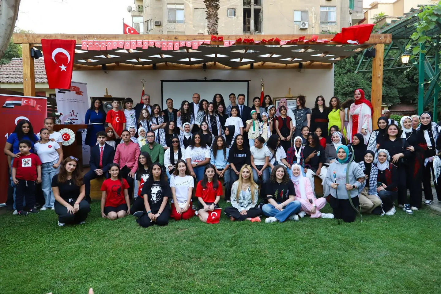 بمشاركة فلسطينيين.. السفارة التركية في القاهرة تحتفي بعيد الشباب وذكرى أتاتورك