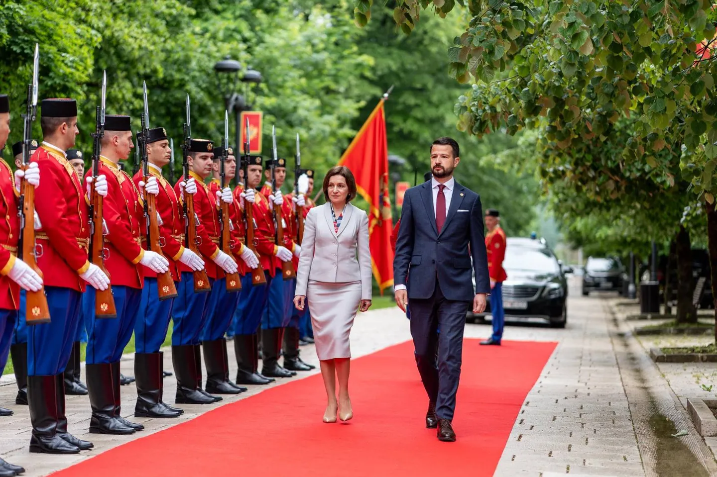 Milatović se na Cetinju sastao s predsjednicom Moldavije Sandu