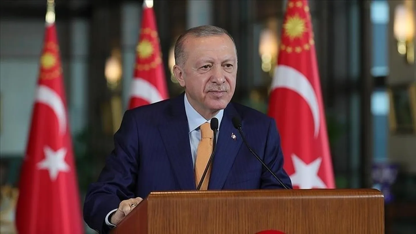 Erdoğan köztársasági elnök megünnepelte a Május 19, Atatürk Emléknap és az Ifjúság és Sport Ünnepet