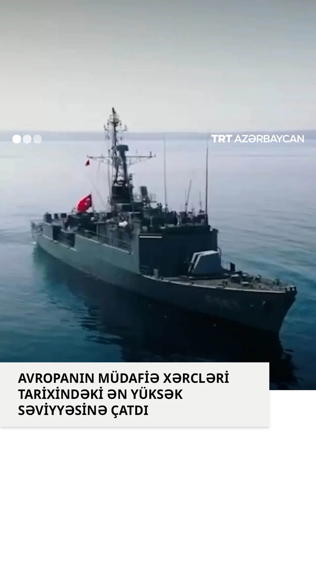 Avropa müdafiə ehtiyacları üçün Türkiyəni seçir