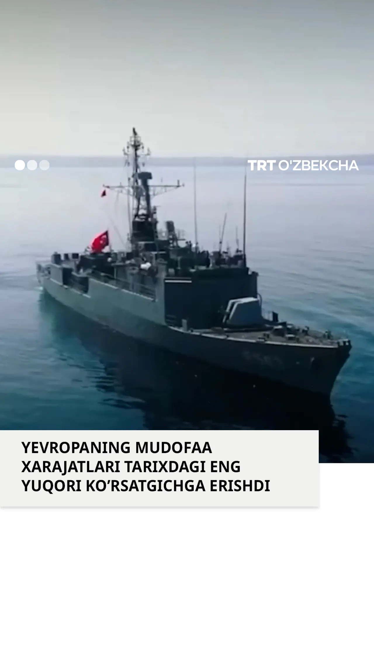 Yevropa mudofaa ehtiyojlarini qondirish uchun Turkiyadan foydalanadi