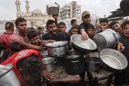 'Our children are dying slowly': Palestinian father struggles to feed family amid Israel's Gaza war