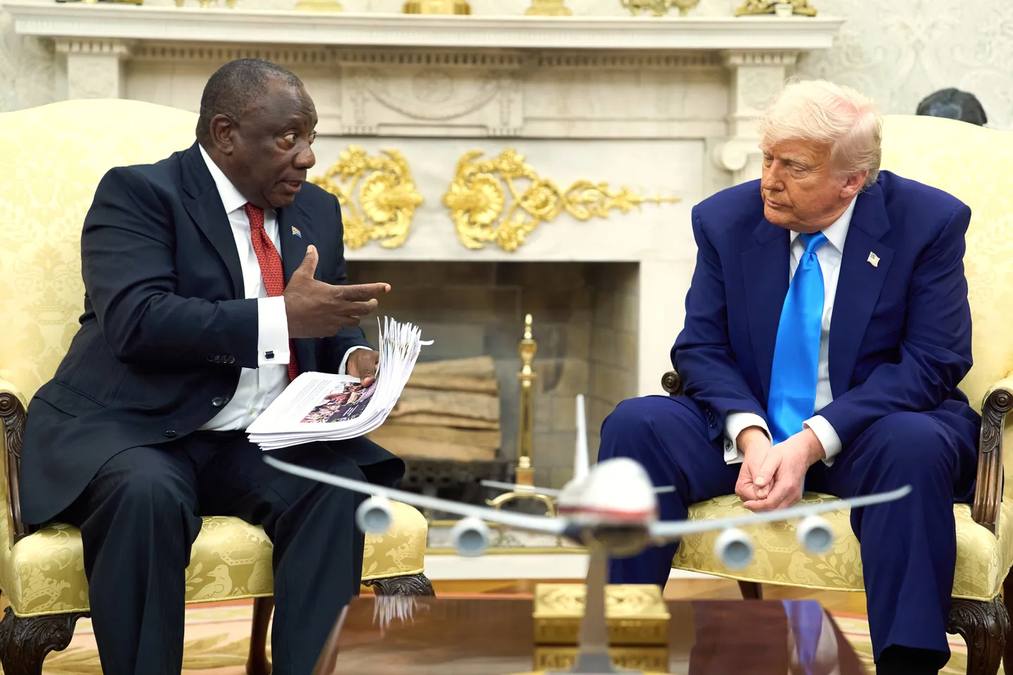 South Africa’s Ramaphosa rejects genocide claims after Trump oval office video