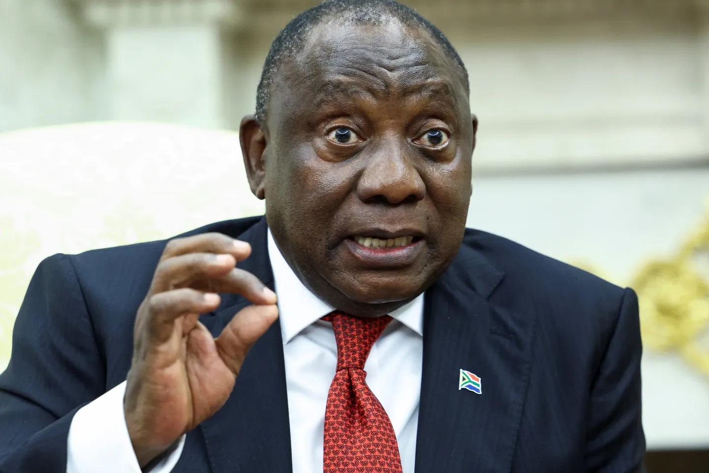 Ramaphosa exige la libération des Sud-Africains et des activistes arrêtes lors du raid israélien