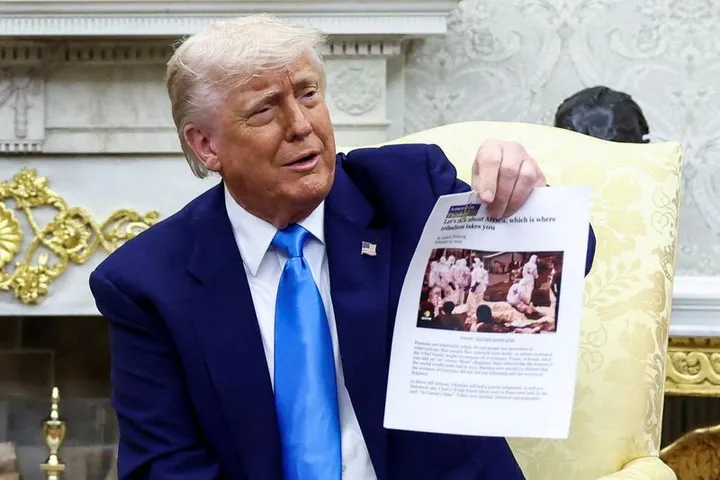 Trump cites DRC visual in claim of ‘White Genocide’ in South Africa