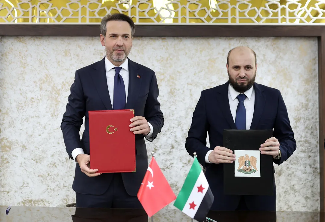 თურქეთი, ენერგეტიკული შეთანხმების ფარგლებში, სირიას გაზსა და ელექტროენერგიას მიაწვდის