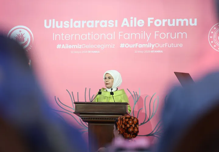 Emine Erdogan: 'The family is the most fundamental building block of society'